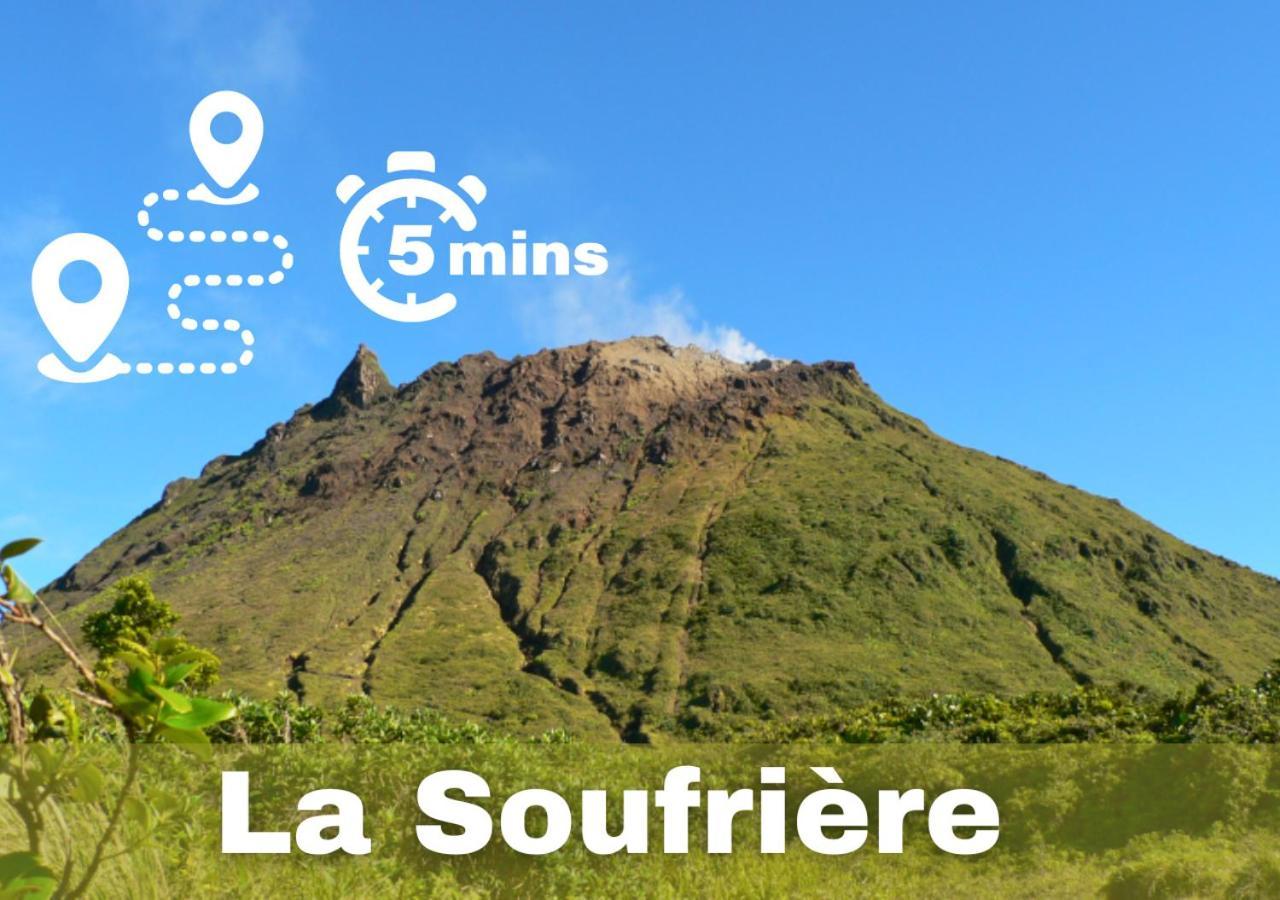 Ferienwohnung L'Escapade Soufriere Saint-Claude Exterior foto